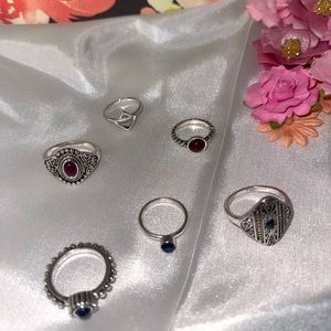 5 Piece Ring and Midi Set
